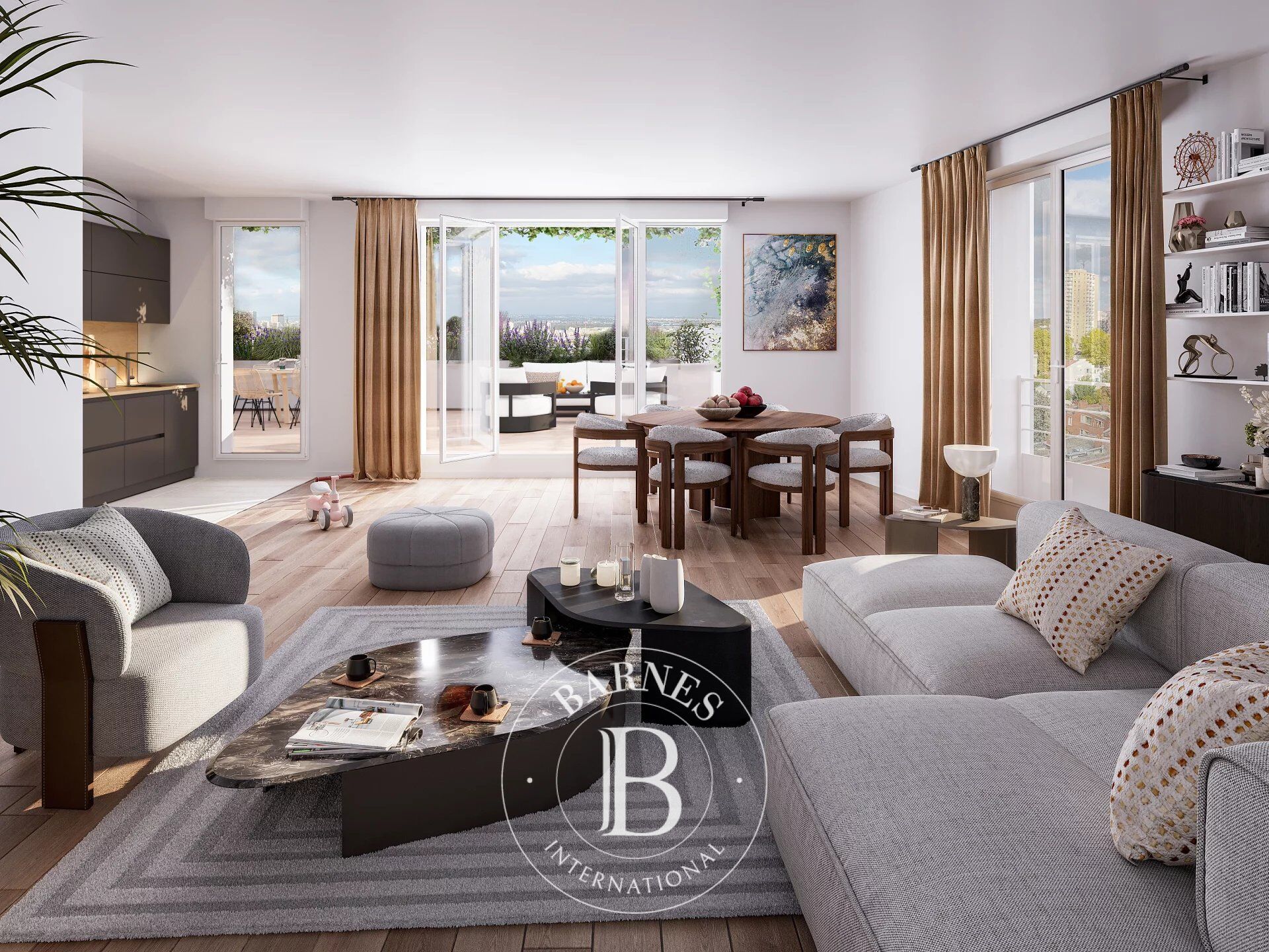 5 pièces avec terrasse et vues panoramiques - picture 2