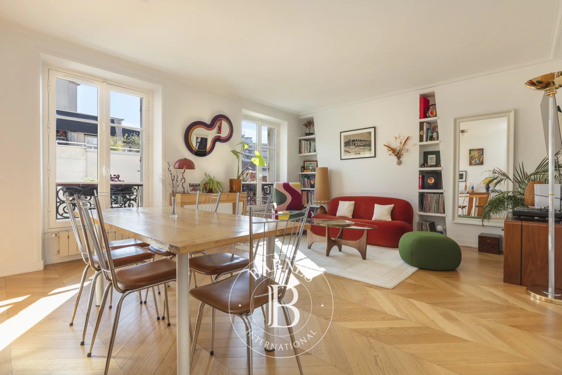 Lisière Marais - Étage élevé - Trois pièces entièrement rénové - picture 1