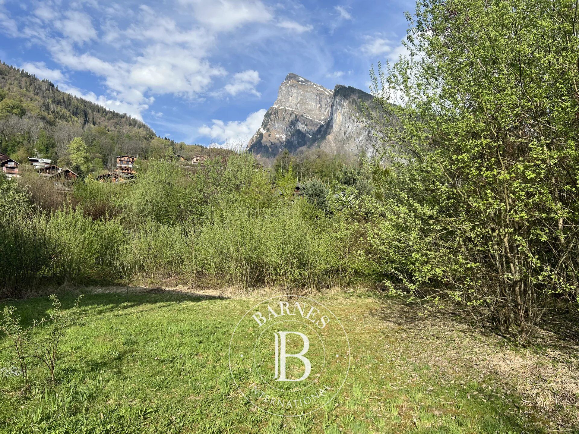 BARNES MONT-BLANC - EXCLUSIVITE - SAMOËNS - CENTRE VILLAGE - TERRAIN À BÂTIR - picture 1