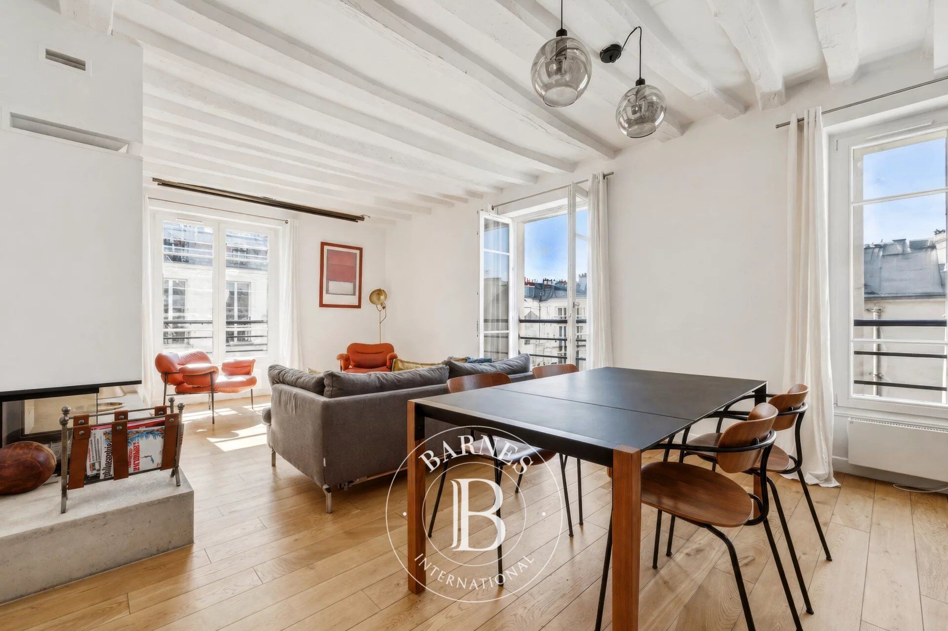 Vente Appartement - Paris 3ème - Saintonge - Duplex - Rénové - Ascenseur - Derniers étages -Rare - picture 1