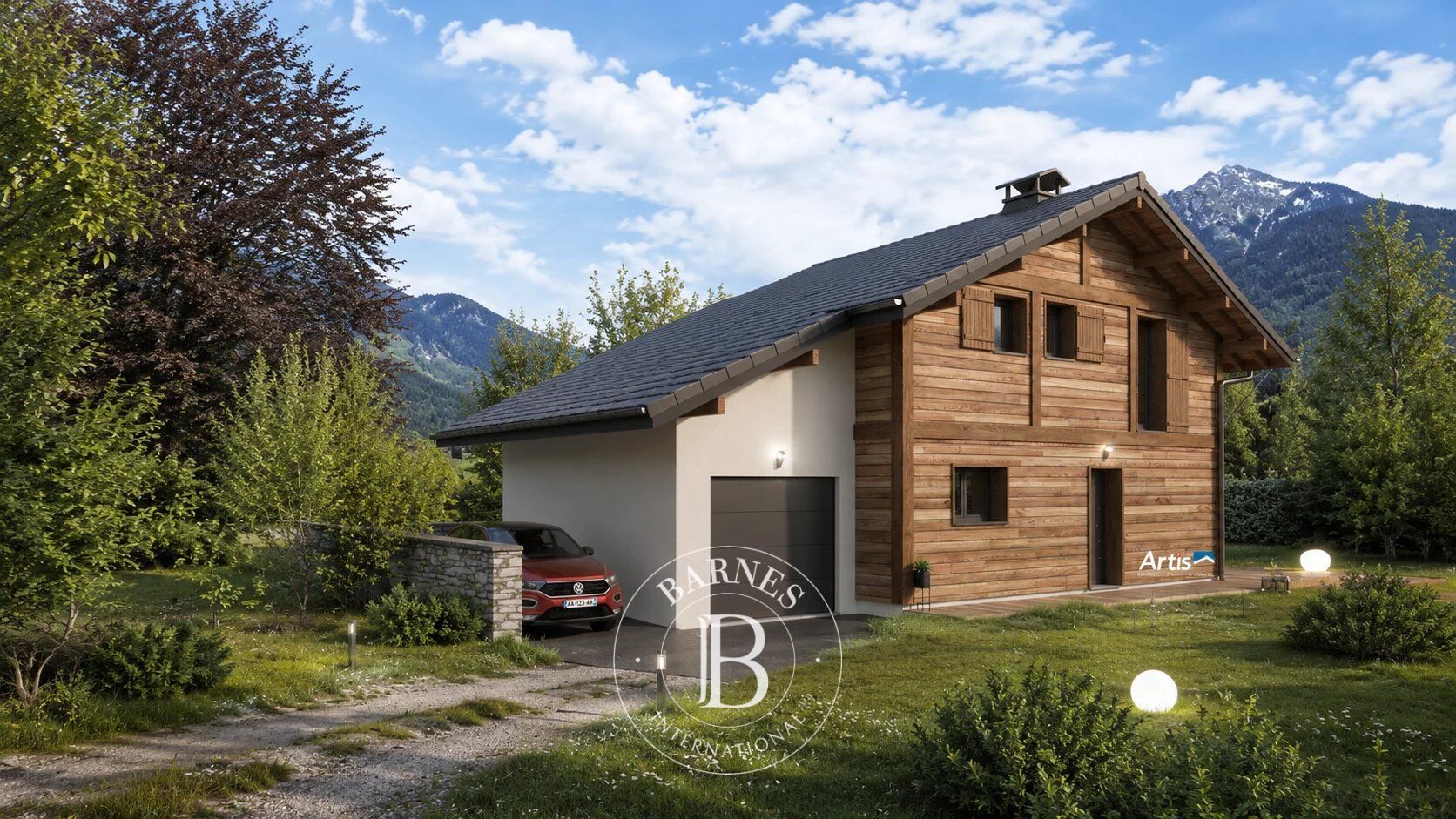 BARNES MONT-BLANC - SAMOËNS - CENTRE VILLAGE - CHALET 4 CHAMBRES - ENVIRONNEMENT CALME - picture 2