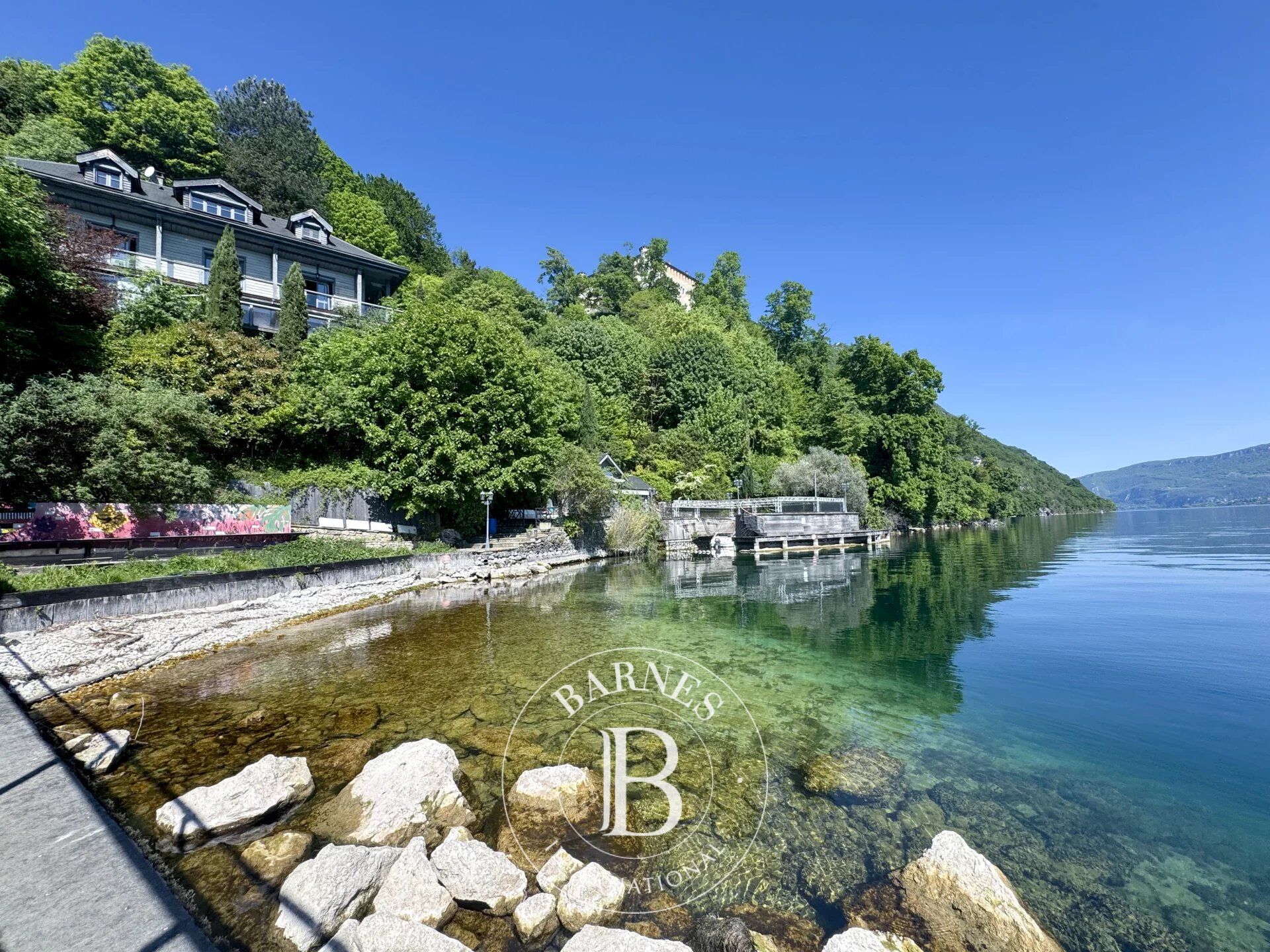BARNES Aix-les-Bains - BOURDEAU - WATERFRONT VILLA - PRIVATE HARBOR FOR 2 BOATS - PRIVATE BEACH - picture 3