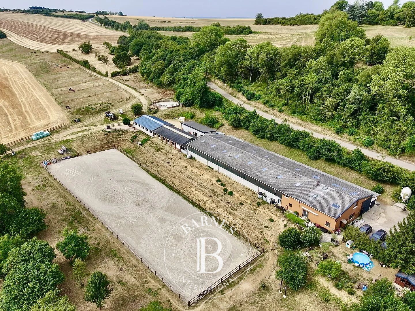EXCLUSIVE – JUVILLE – Equestrian Estate with Professional Facilities and Residential Accommodation - picture 1