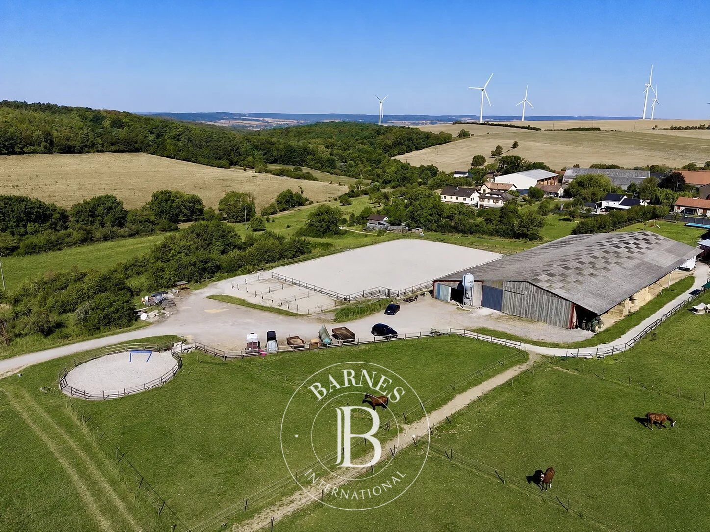 Exclusive - Moselle/MOMERSTROFF – Equestrian property of over 5 hectares with house and complete facilities - picture 1