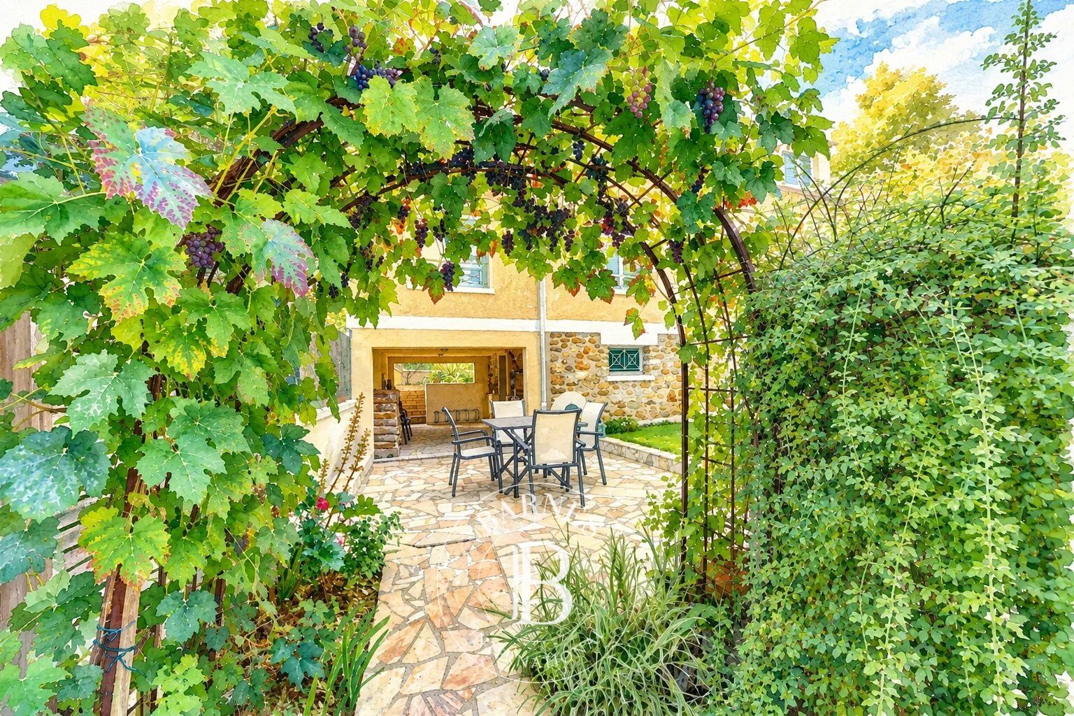 VIROFLAY - QUARTIER DU LOUVRE - Maison familiale de cinq chambres avec jardin, aux portes de la forêt de Meudon - picture 1